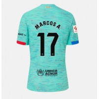 Camiseta Barcelona Marcos Alonso #17 Tercera Equipación para mujer 2023-24 manga corta